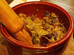皮蛋辣椒擂茄子-小隐人家(乐松店)