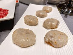 鱼滑虾滑三色小拼盘-鼎鼎香·港式火锅(北京SKP店)