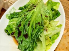 白灼生菜-甲乙饼·北京手工肉饼(西直门凯德茂店)