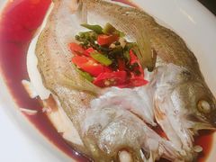 葱椒鲈鱼-绿茶餐厅(领展购物广场·中关村店)