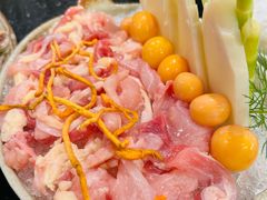 竹林无骨鸡龙珠拼盘-得意咚瓜·顺德鱼生·冬瓜火锅(深圳首店)