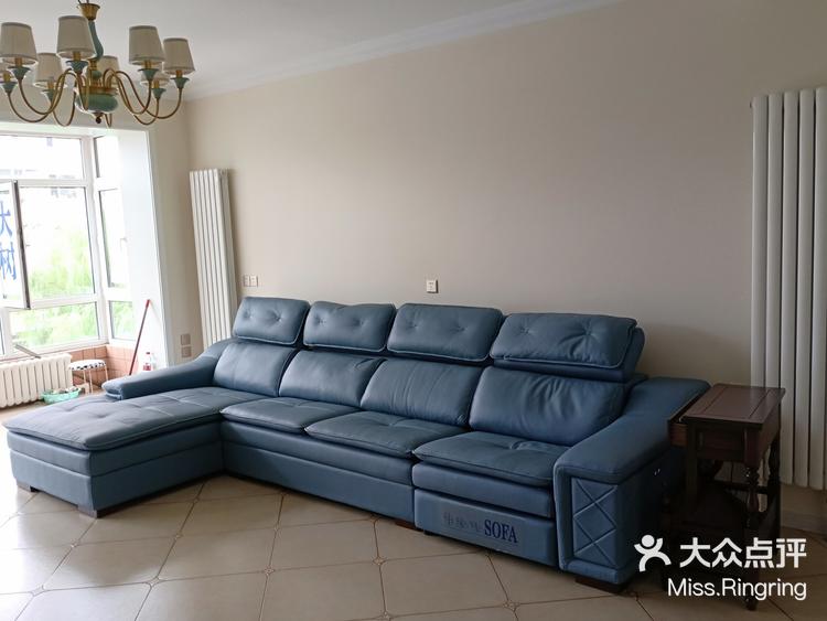 明明看好的蒂凡尼色沙发,到家变成了海蓝色-大众点评