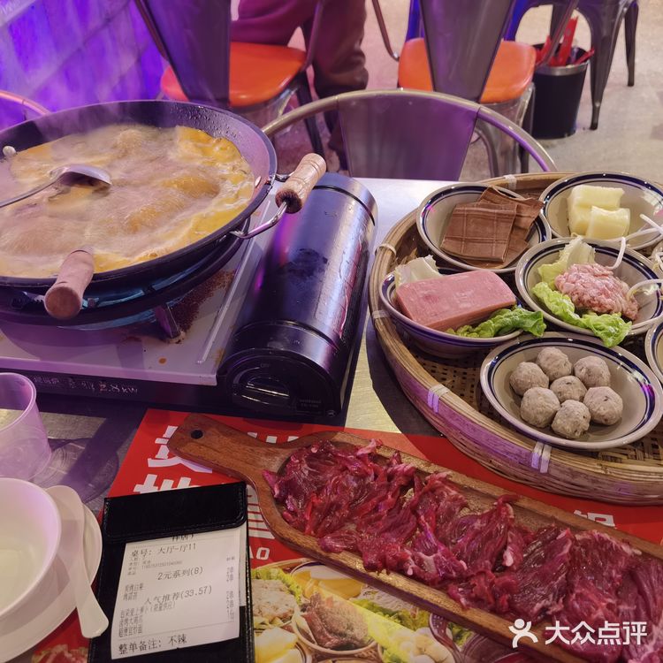 摇滚背景，我的美食日记