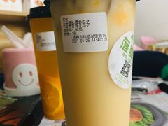 百香果柠檬美乐多-英德市英城高铁站落脚点奶茶店