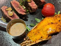 黑松露菲力牛排及香煎泰虾-安妮意大利餐厅(国贸店)