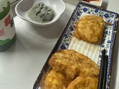 鸡蛋炸馒头片-大槐树烤肉馆