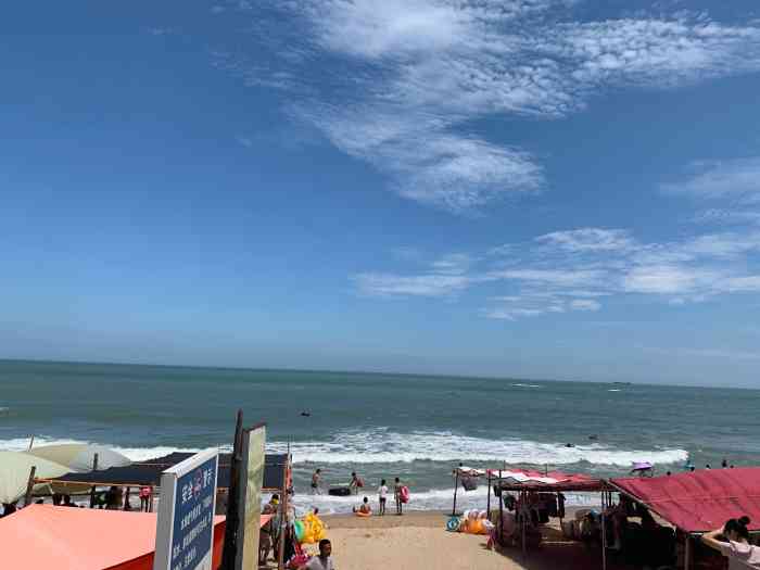 围头角滨海生态观光区-"战利品今天公司组织去海边金沙湾口号是.