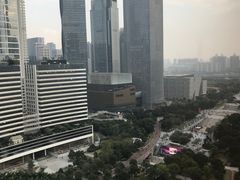 -广州富力君悦大酒店空中花园