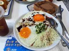 双蛋和牛叉烧饭-食运茶餐厅(文化宫店)
