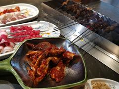 -河坝烧烤串城(金达莱店)
