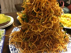 宝塔土豆丝-娄三少·老北京春饼烤鸭家常菜(方庄店)