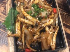 秘制铁板鱿鱼脚-小川洋风料理(街道口店)