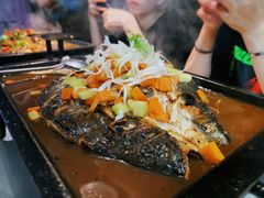 酱香烤鱼-探鱼·鲜青椒爽麻烤鱼(苏宁广场店)