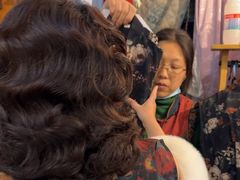 -暮晚尘香汉服旗袍