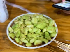拌黄瓜-老姜烤肉(河马石商园店)