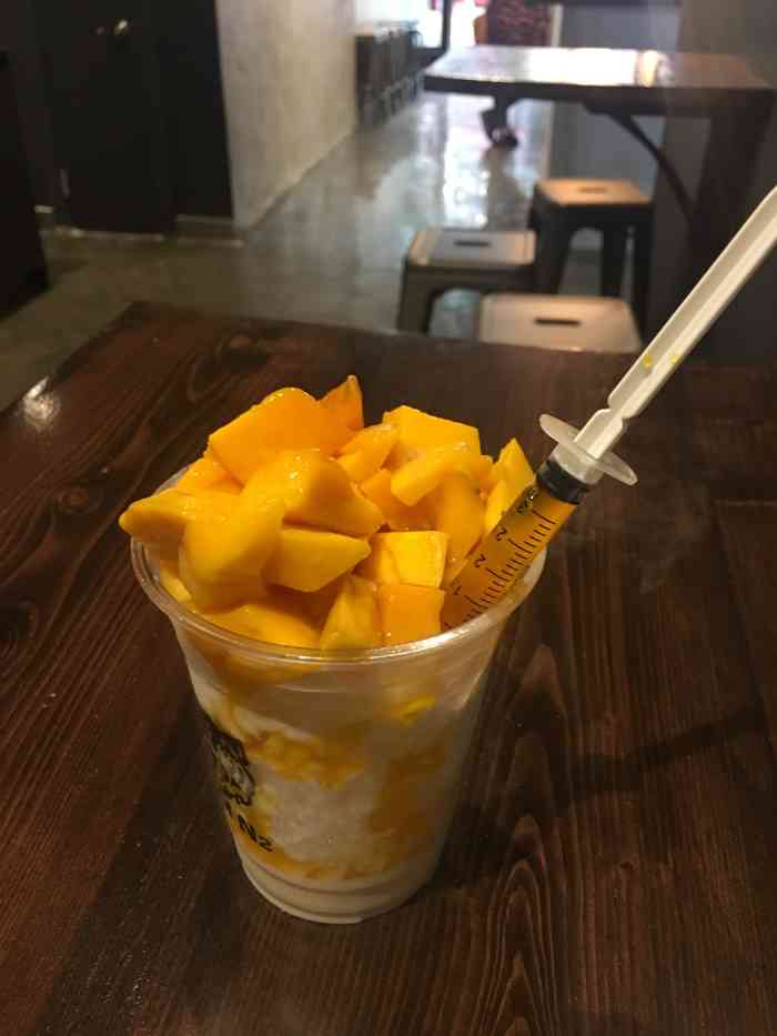 cool n2 nitrogen ice cream queen-"国内曾经很红的氮气分子雪糕,现