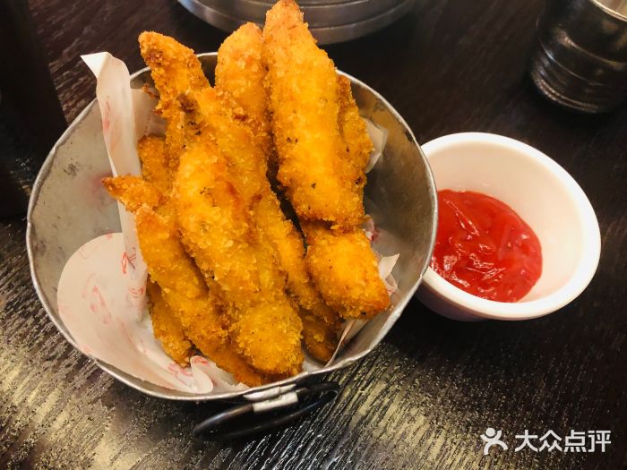 机器人火炉披萨(爱琴海店)炸自制鸡柳图片