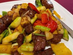 蒜香牛肉粒-益健名厨海鲜城(夏湾店)