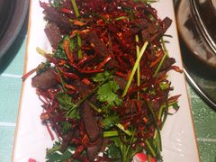 香辣牛肉条-清真文铁家烧麦馆