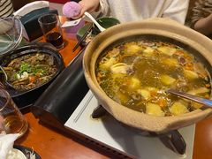 滋补醉鸡煲-金穗园·砂锅粥.醉鸡煲火锅(长寿路店)