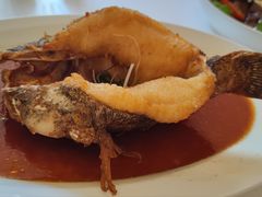 黄油花雕浸笋壳鱼-玫瑰厅上海菜(兴国路店)