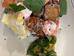 菠萝油条虾-鹿港小镇(黄金店)