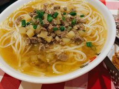 羊汤空心挂面-西贝莜面村(万象天地店)