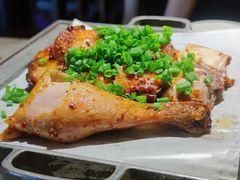 绿茶葱烤鸡-绿茶餐厅(松江万达店)
