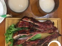 烤羊排-浩日沁·奶茶馆蒙餐(梧桐花园店)