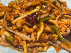 鱼香肉丝-清风园肘子馆(万家大激店)