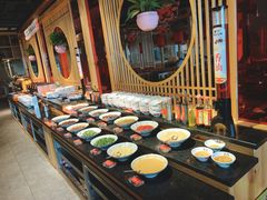 自助调料区-老版火锅(半坡店)