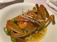 大闸蟹毛豆百叶蒸-蟹榭(静安寺晶品商场店)