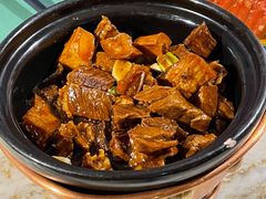 菌菇烧牛腩-那家小馆•北京菜•烤鸭(中关村店)