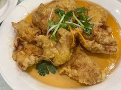 传统锅包肉-黄家饺子东北特色菜馆(湖滨商业街店)