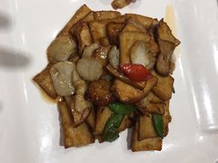 蒜香元贝炒白灵菇-申宴酒楼(王子百货店)
