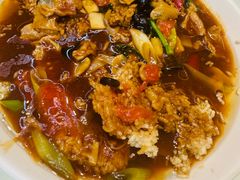 锅巴肉片-芙蓉凰花园酒楼