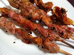 -老红桥炸灌肠牛肚锅烧烤(定福庄店)