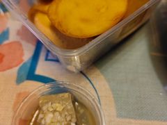 炸馒头片带臭豆腐-芦月轩羊蝎子(北蜂窝店)