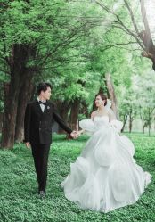 -红番婚纱礼服