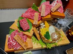 澳洲和牛五种拼盘-山川小町·极番烧肉(新地假日广场店)