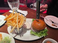 牛肉培根汉堡-Chili's Cafe&Bar奇利斯(滨江店)