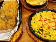 料理烤芝士玉米粒-老东镇啤酒屋海鲜加工·蒸汽海鲜·海鲜烧烤(台东店)