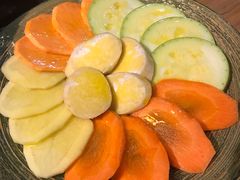 烤什锦蔬菜-黑牛の店·和牛烧肉(大悦城店)