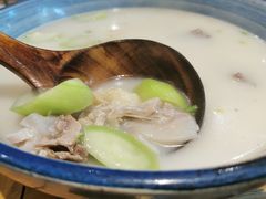 丝瓜瑶柱炖鸭架汤-顺承小院儿
