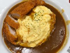 炸猪排咖喱蛋包饭-CoCo壱番屋
