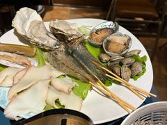 -邹开喜·小海鲜醉鸡煲·潮汕鲜切牛肉店(襄阳北路店)