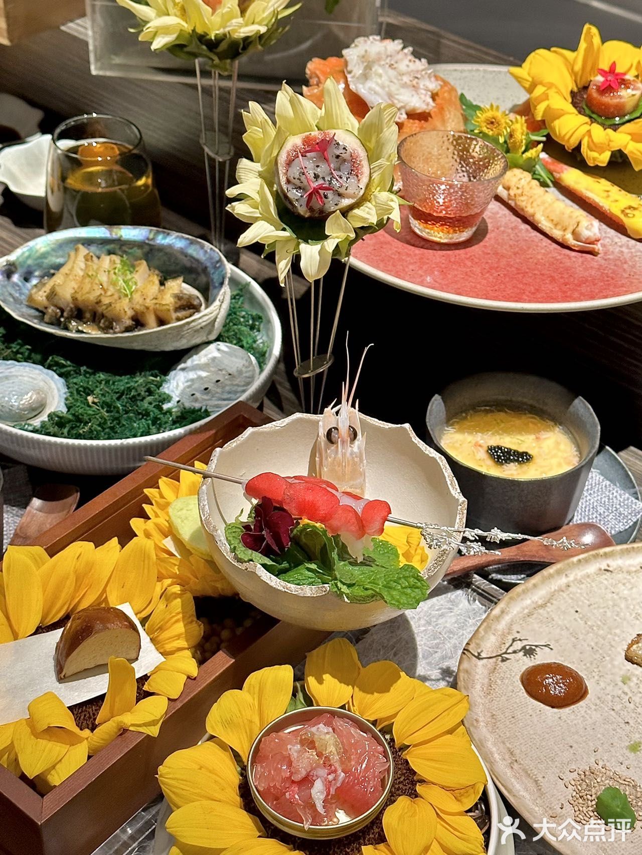 福州这家我很爱氛围感鲜花料理餐厅🌸