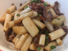 泡藕带炒鸡胗-肖记公安牛肉鱼杂馆·省级非物质文化遗产(万松园直营店)
