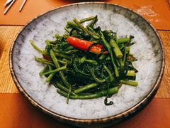 虾酱空心菜-Golden Lily河内巴黎法越料理餐厅(建国西路店)