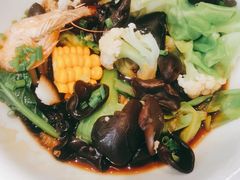 白灼豉油蔬-渝信川菜(工体店)